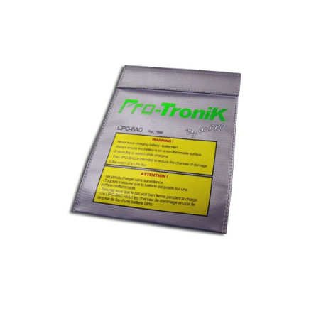 SAC LIPO ANTI-FEU 230X300MM Pro-Tronik