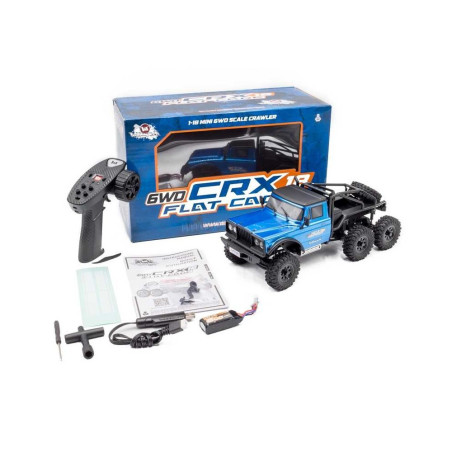 CRX18 FLAT CAGE 6WD BLEU MINI CRAWLER