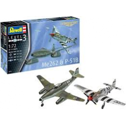 COMBAT SET ME262 & P-51B