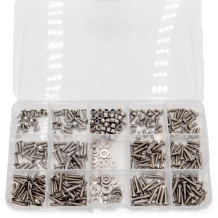 1/8 - 1/10 Kit visserie (330 pcs) - Inox